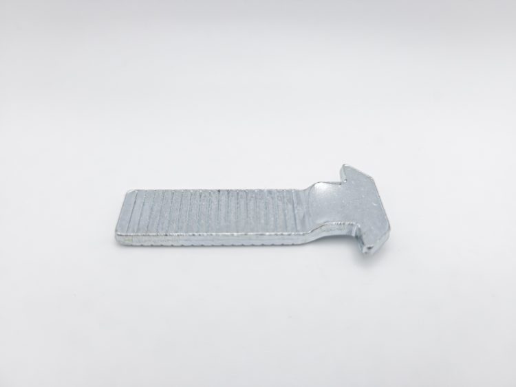 Gatillo desplazado para cierre embutido en puertas y ventanas correderas de aluminio - Longitud 41 mm. Gatillo 41mm. RAN (6 UNIDADES)