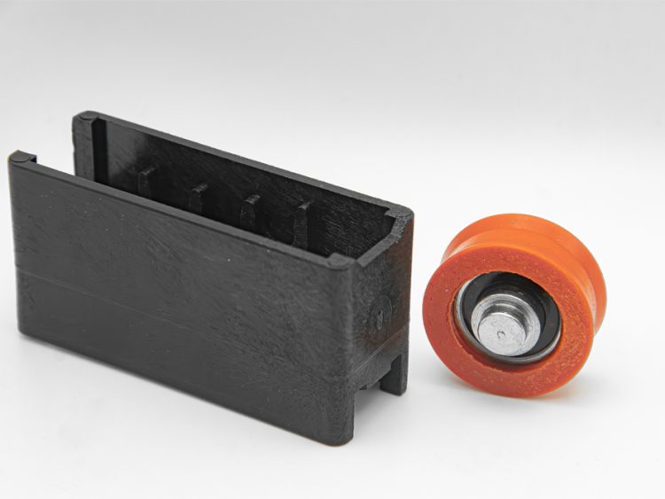 Rodamiento con carcasa de nylon para puertas y ventanas correderas. Tecnología avanzada. RAN. Serie 800 nylon (8 UNIDADES)