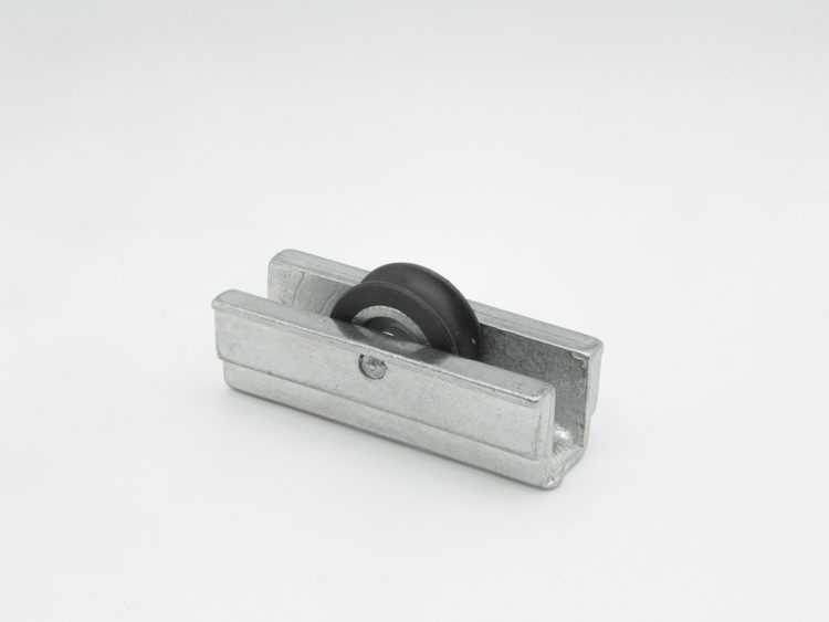 Rodamiento con carcasa de aluminio para puertas y ventanas correderas. RAN Serie metales 1B (4 UNIDADES)