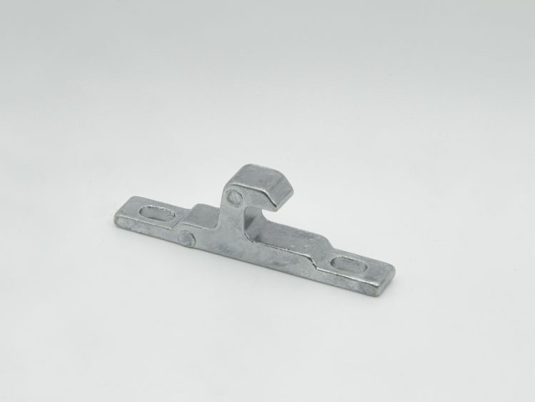 Contracierre embutido de acción vertical para puertas y ventanas correderas de aluminio con serie Diana Puerta. Altura 8 mm. RAN (6 UNIDADES)