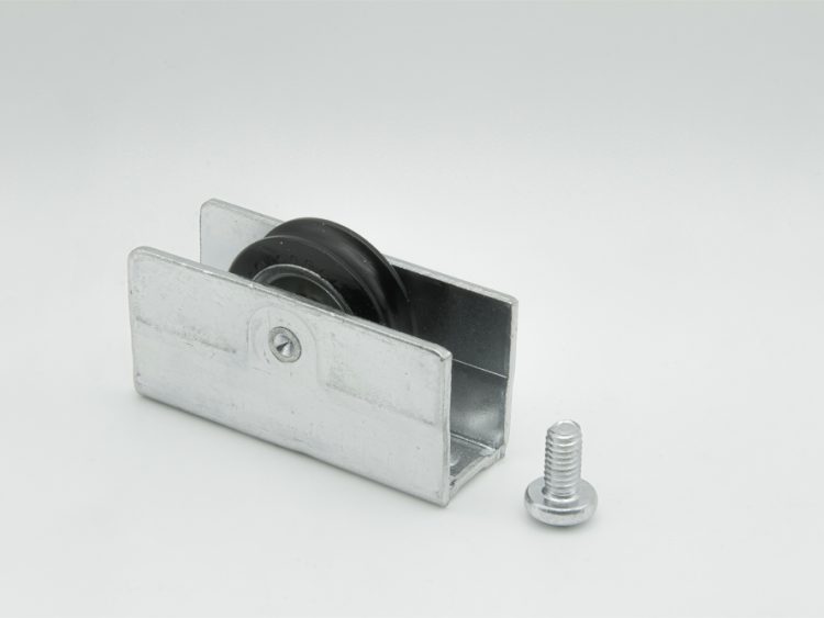 Rodamiento con carcasa de acero para puertas y ventanas correderas. RAN Serie CLL Climalit chapa fija (6 UNIDADES)