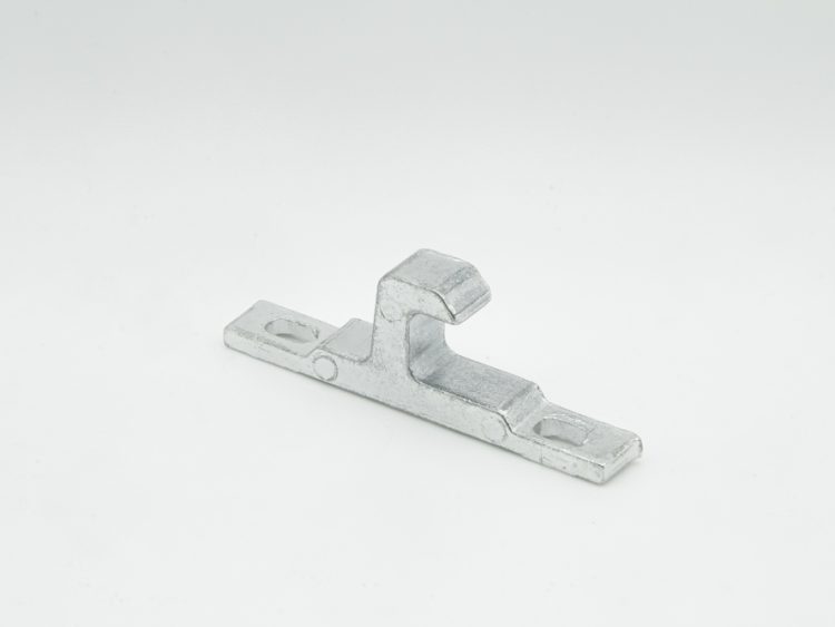 Contracierre embutido de acción vertical para puertas y ventanas correderas de aluminio con serie Diana Ventana. Altura 6 mm. RAN (6 UNIDADES)