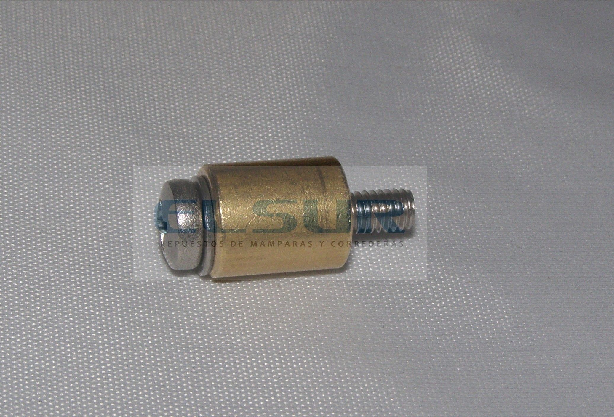 Casquillo 12 mm, con arandela y tornillo métrica 4×20