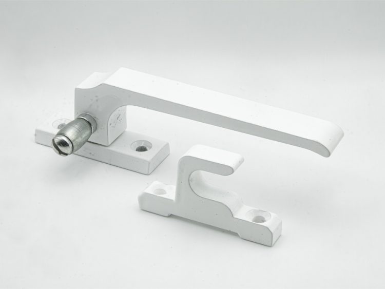 Cierre presión rodillo metálico apertura derecha blanco. RAN (1 UNIDAD)