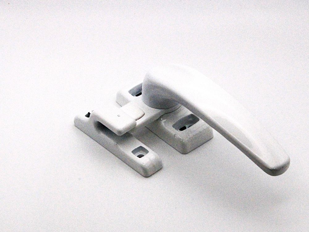 Cierre de presión con pala plana. Apertura derecha, color blanco. RAN ( 1 UNIDAD )