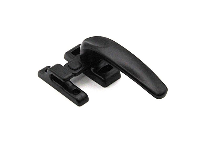 Cierre de presión con pala plana. Apertura derecha, color negro. RAN (1 UNIDAD)