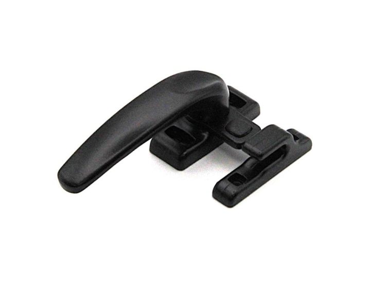 Cierre de presión con pala plana. Apertura izquierda, color negro. RAN (1 UNIDAD)