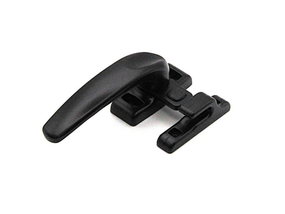 Cierre de presión con pala plana. Apertura izquierda, color negro. RAN (1 UNIDAD)