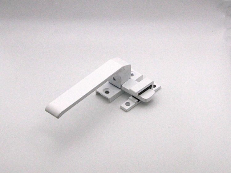 Cierre presión pala plana apertura izquierda BLANCO (1 UNIDAD)