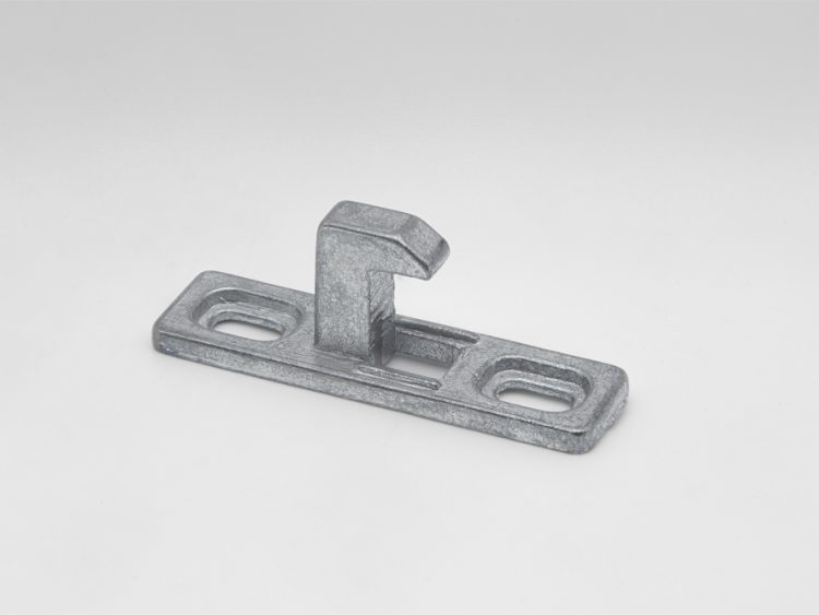 Contracierre Salag para puertas y ventanas correderas de aluminio con altura 11 mm. RAN Enganche Salag 11mm (4 UNIDADES)