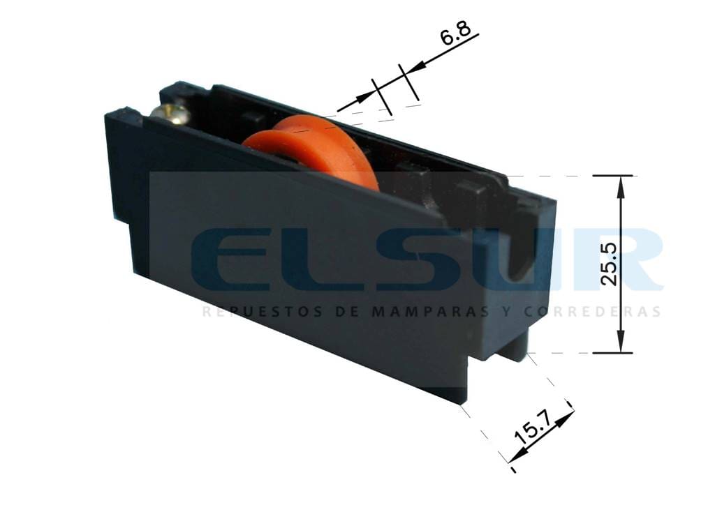RUEDAS PARA VENTANAS Y PUERTAS CORREDERAS