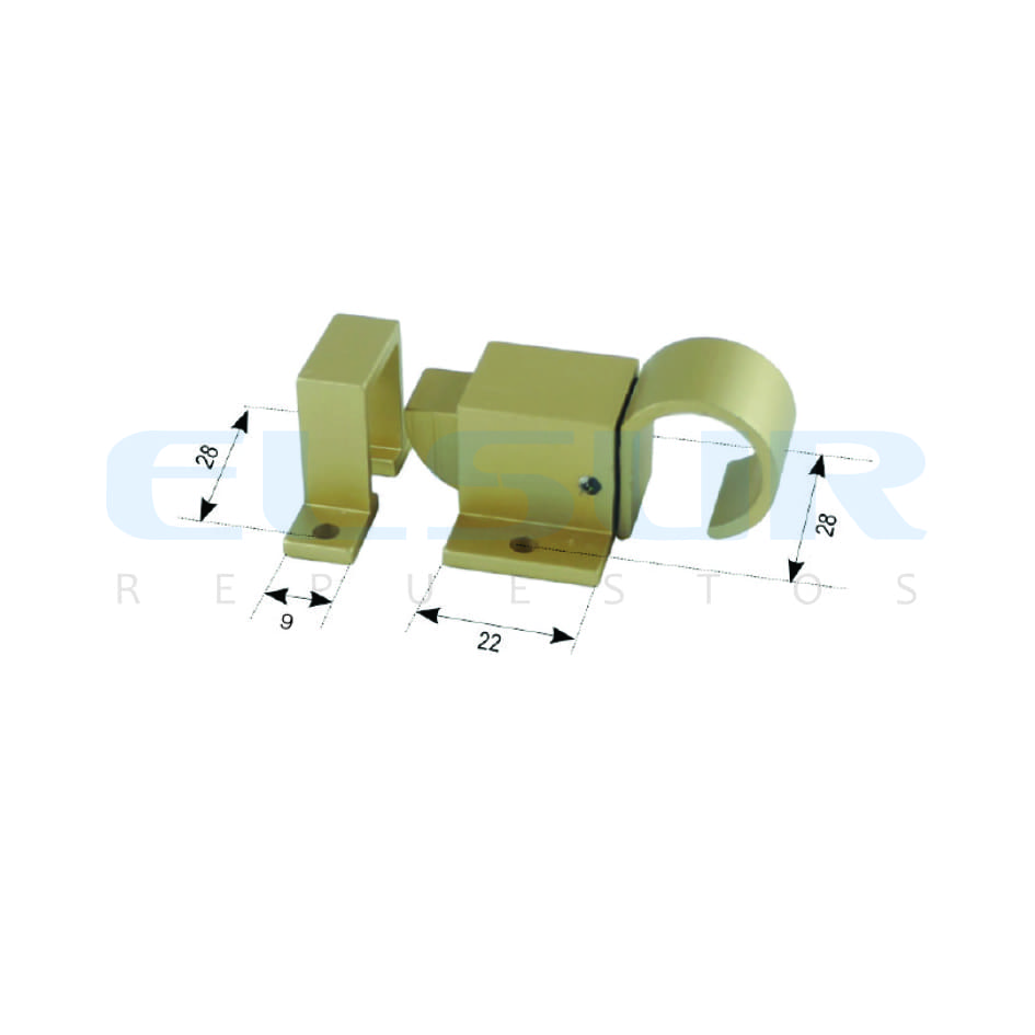 GOLPETE ALUMINIO ORO