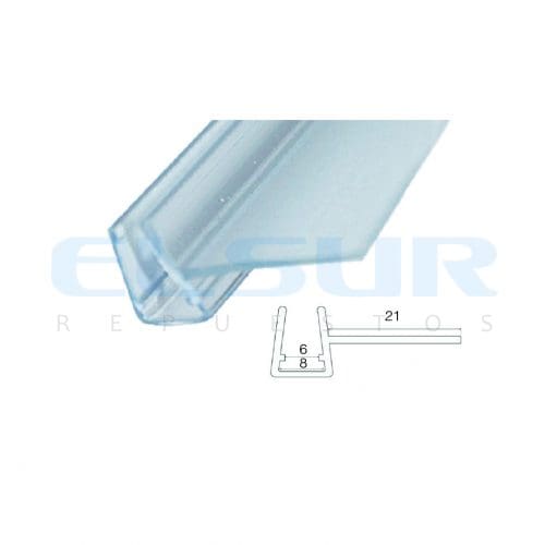 Perfil mampara ducha