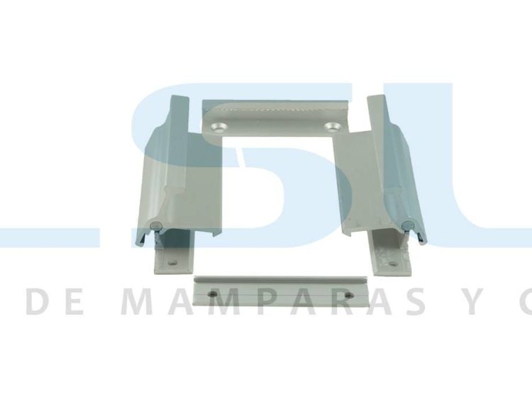 Juego cierre lateral superpuesto dcha e izq plata