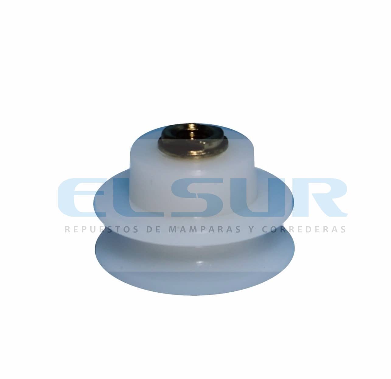 Semicircular cuello corto 25mm nylon con tornillo 5 X 8