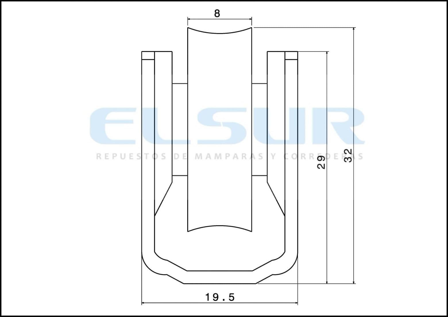 Serie Giralda chapa fija