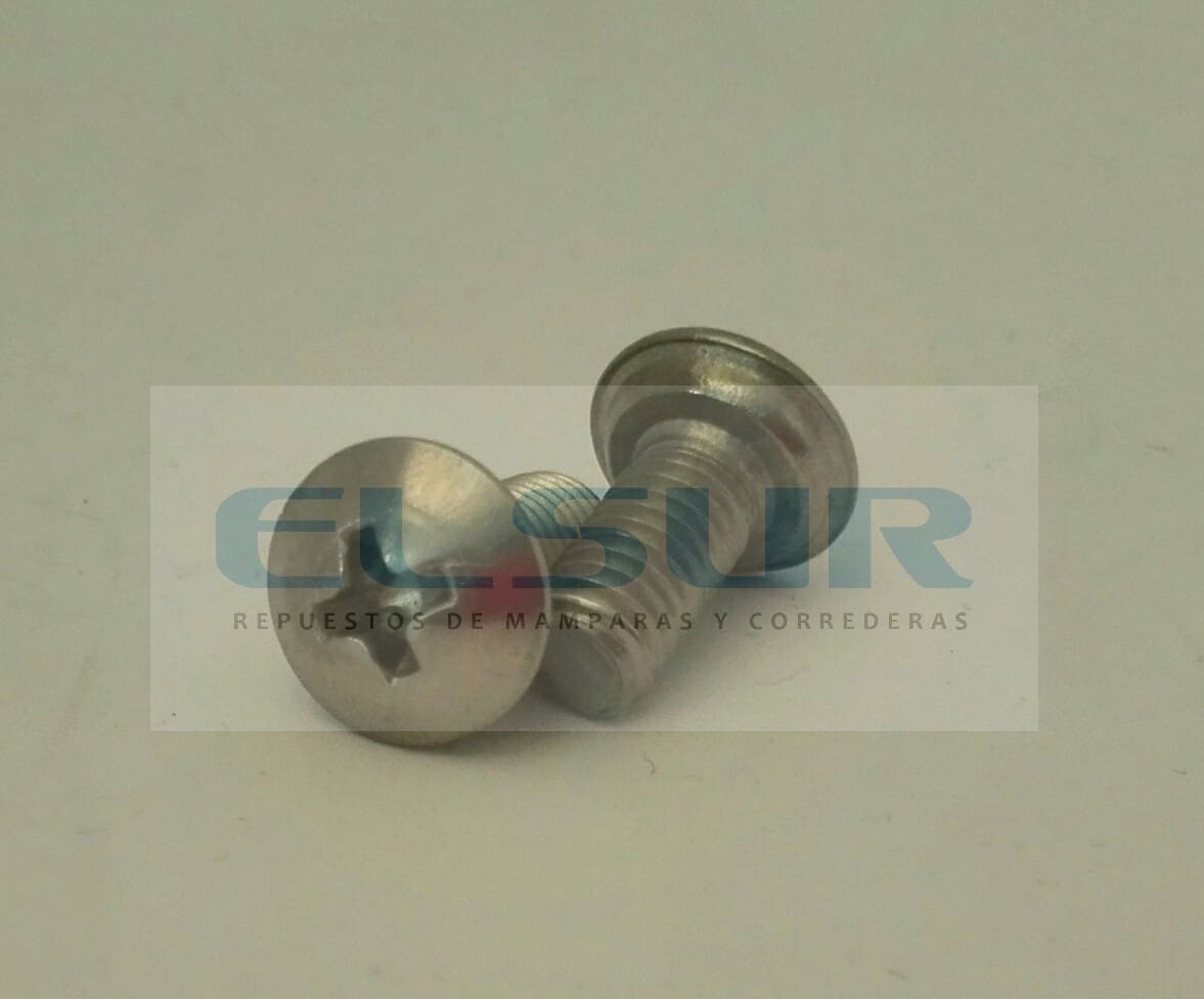 Tornillo 5×10 para rodamiento semicircular 24mm bolas