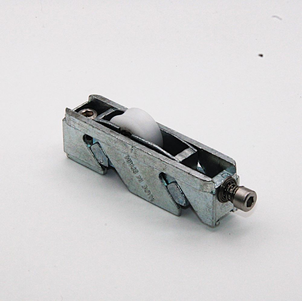 Rodamiento regulable con carcasa de zamak para puertas y ventanas correderas. RAN Serie Silver 43/60, S/A-400 Alugóm , Rodamiento aguja (4 UNIDADES) - Imagen 4